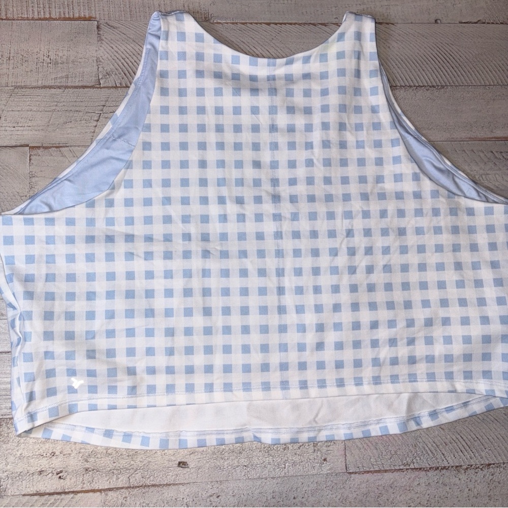 π Old Navy Active Womens Plus 3X Powersoft Built in Bra Athletic Tank Top Blue - Picture 10 of 15